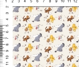 1yd cut Oh Brother Small Cream Woven Retail 1yd cut Oh Brother Small Cream Woven Retail