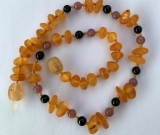 Baltic Amber Necklace - Chip Hyperactivity - Sizes 11.5 to 17