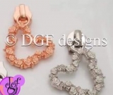 Rose Zipper Pull Set of 5 * LAST CALL*