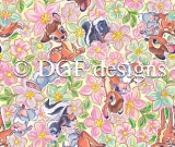 R101 Lily Woodland Friends