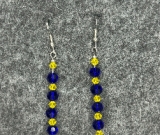 Michigan Beaded Earrings