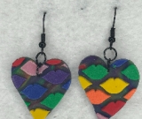 Rainbow Kissed Hearts