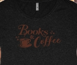 Books and Coffee Global Village Coffeehouse Dolman Shirt