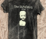 The Sundays T-Shirt, Blind Album on Mineral Dye Black Unisex Tee